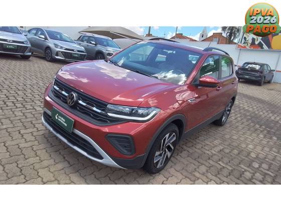 VOLKSWAGEN T-CROSS 1.0 200 TSI TOTAL FLEX COMFORTLINE AUTOMÁTICO